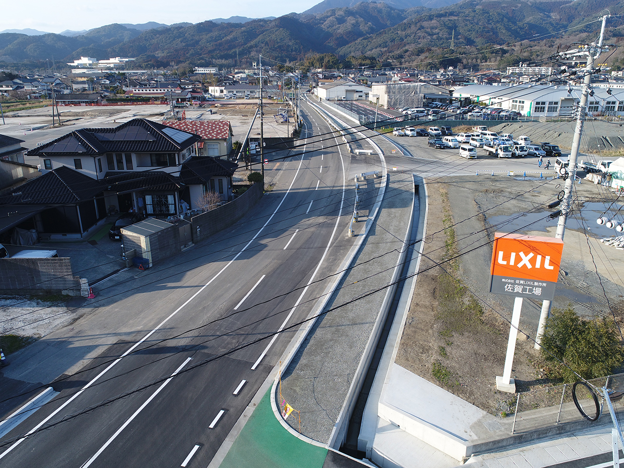 道橋補助第0120035-002号多久江北線(別府工区)道路橋りょう補助工事(道路改良工)