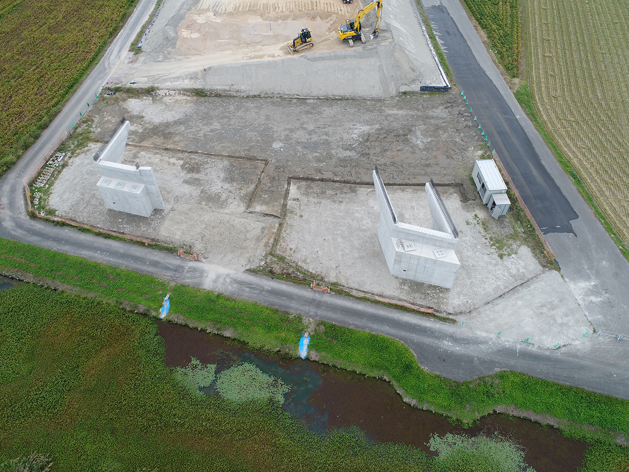 道改２B 第0110208-006号 国道208号道路改良(国道)（２B)工事(橋梁下部工)