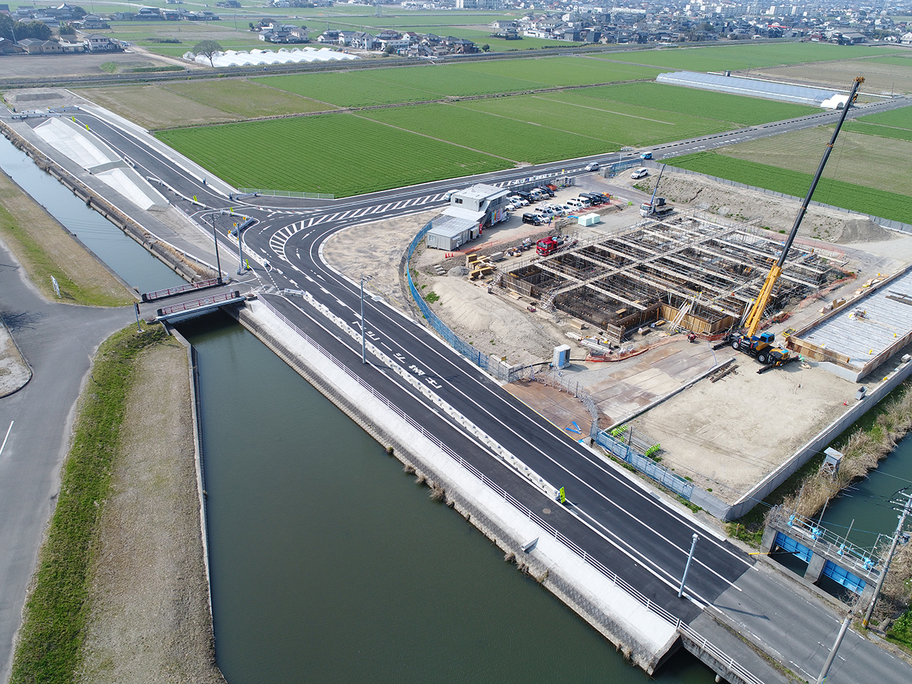 道整交金　第1200031-001号　佐賀川久保鳥栖線（高木瀬工区）道路整備交付金工事（道路改良工）（令和6年度国補正）